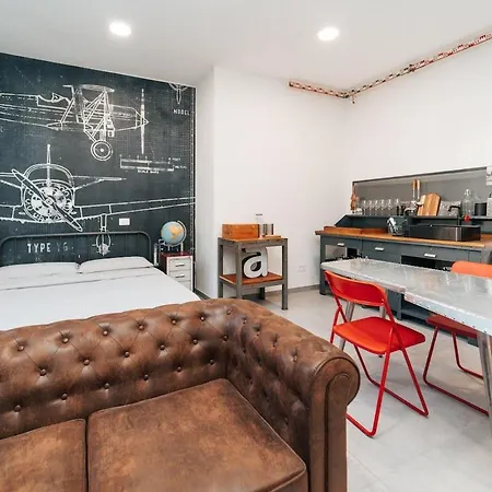 Loft Hangar In Center & Private Parking Apartamento Como