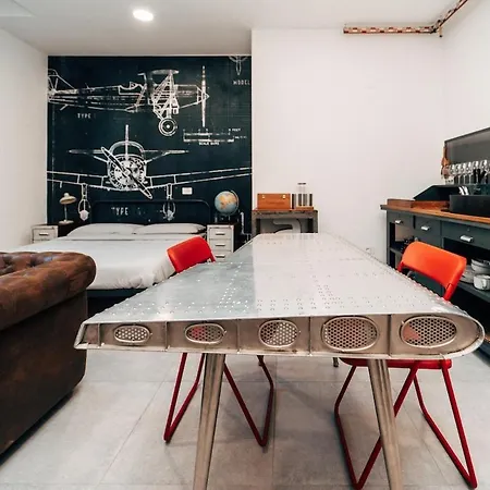 Apartamento Loft Hangar In Center & Private Parking *