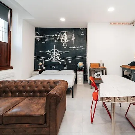 Loft Hangar In Center & Private Parking Apartamento